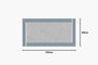 Hanah Home Espejo Fume y Blanco 60x120 cm. Diseño elegante y moderno para tu hogar.